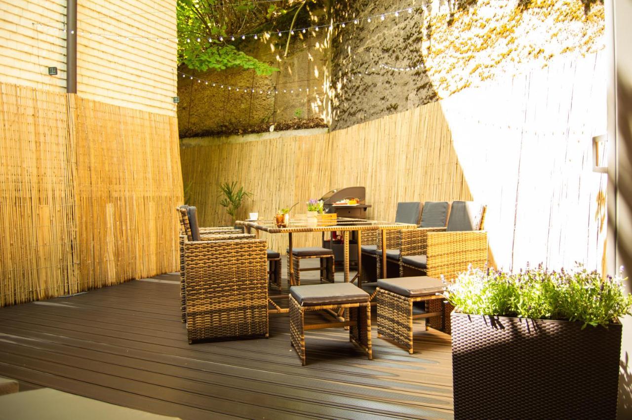 Wellness Mitten In Der Wasserfallstadt Triberg 特里贝格 外观 照片